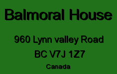 Balmoral House 960 LYNN VALLEY V7J 1Z7